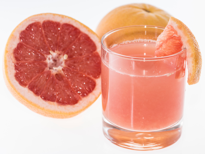 Fresh made Grapefruit Juice
