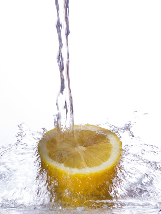 lemon water