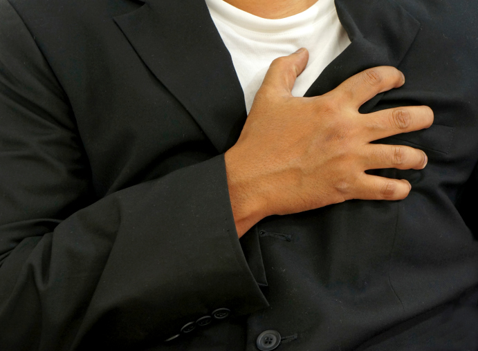 heart attack in men