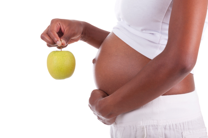 pregnant woman fruit