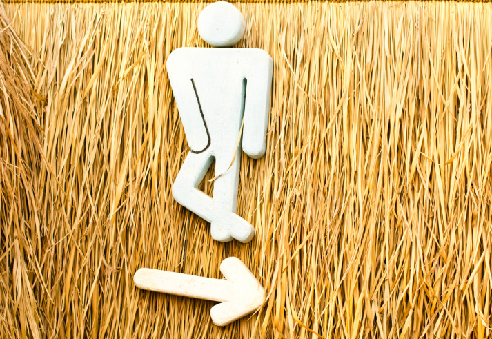 public bathroom sign