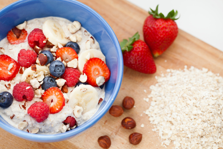 berry oatmeal