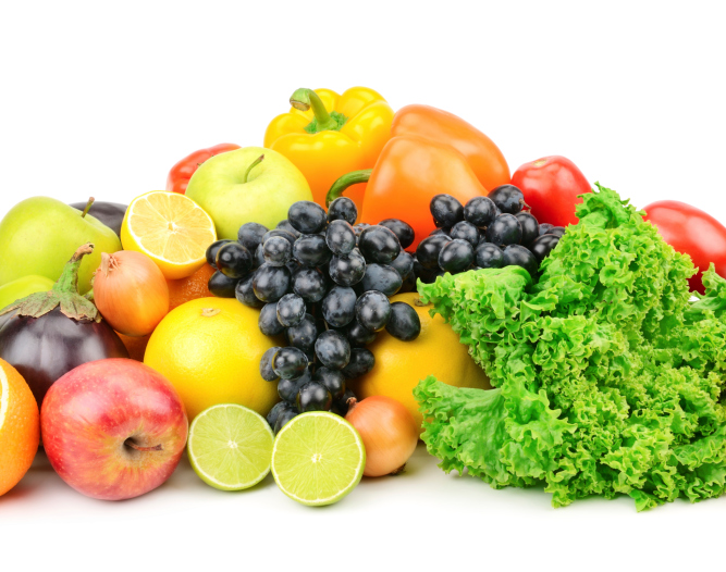 assorted fruits and vegetables