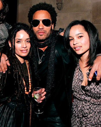 zoe kravitz family
