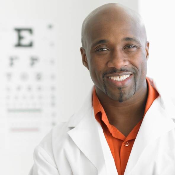 black man eye doctor