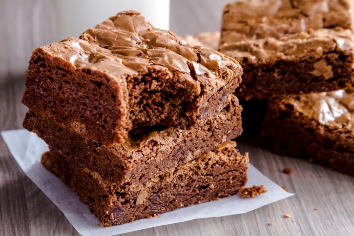 Double Chocolate Chunk Brownies