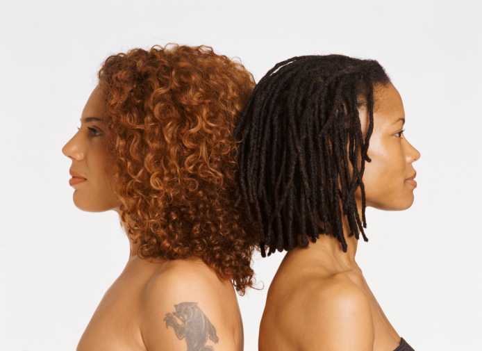 two african american woman with natural hair styles