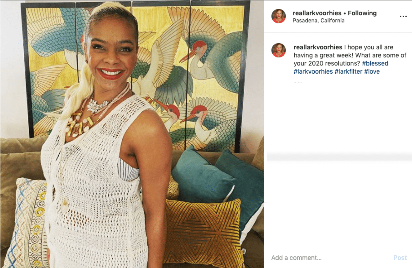 lark voorhies