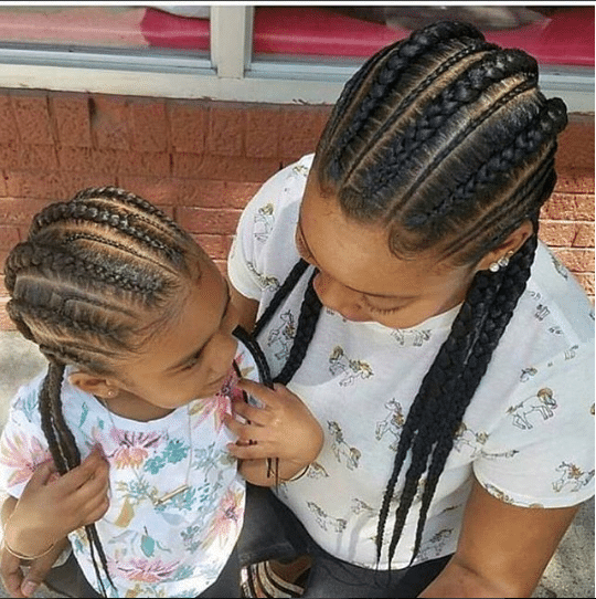 African American girls with braids protective hairstyles