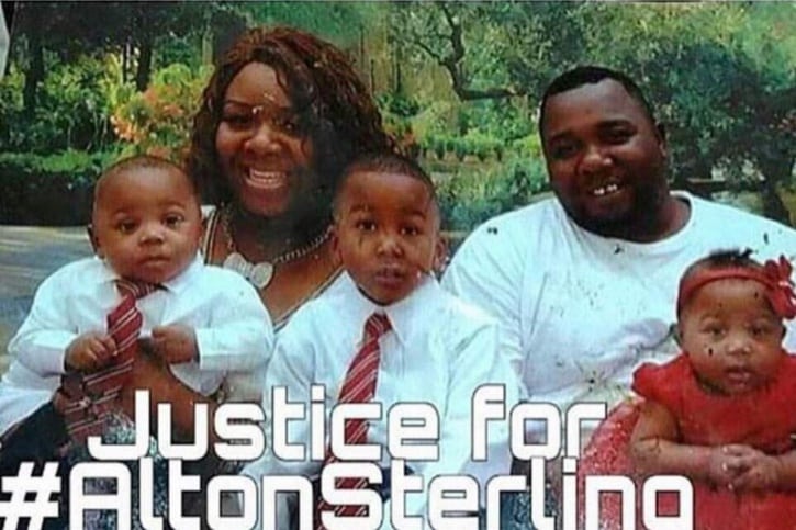 #AltonSterling and family