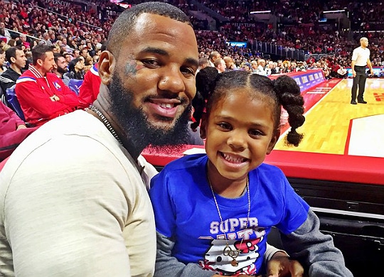 rapper the game daughter instagram