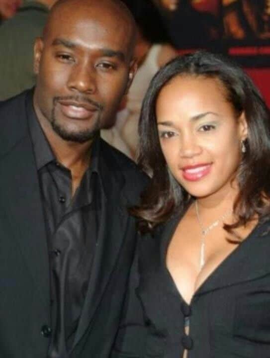 morris chestnut wife