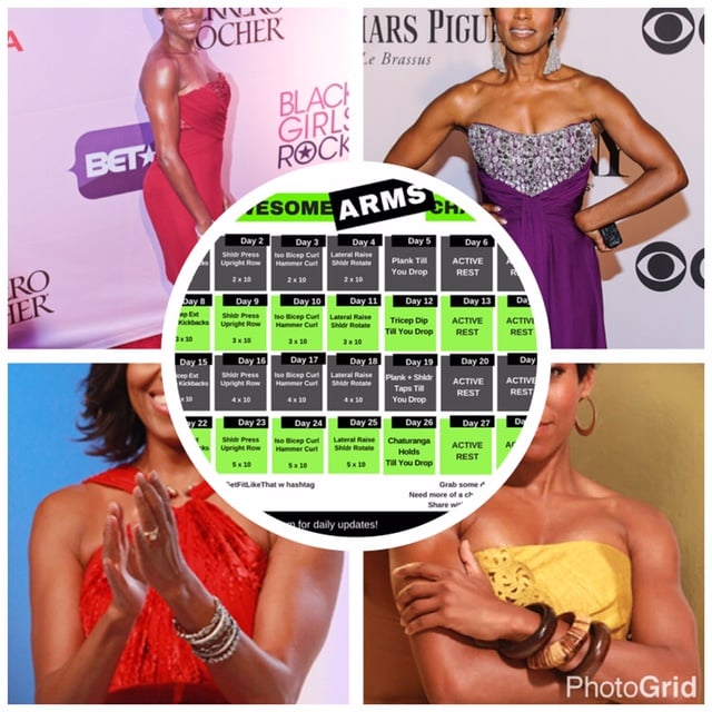 Get Fit Like That April 2017 Arms Challenge