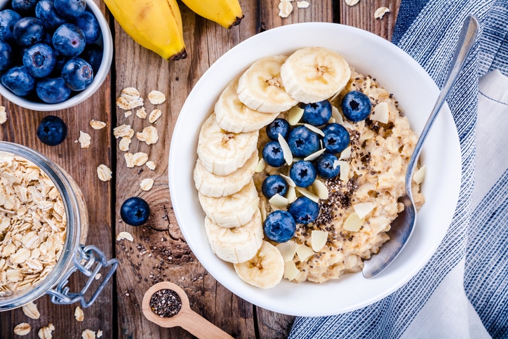 oatmeal energy boosting food