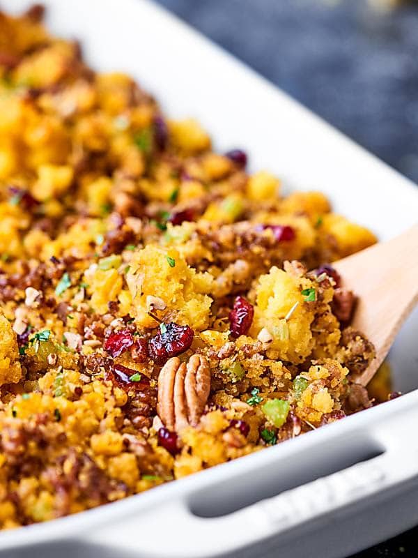 cranberry jalapeno cornbread dressing