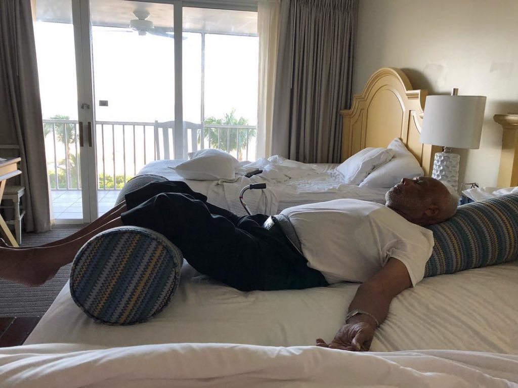 elderly yoga