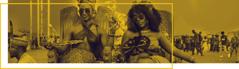 African festival poster