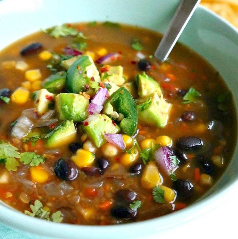 Spicy Black Bean Soup