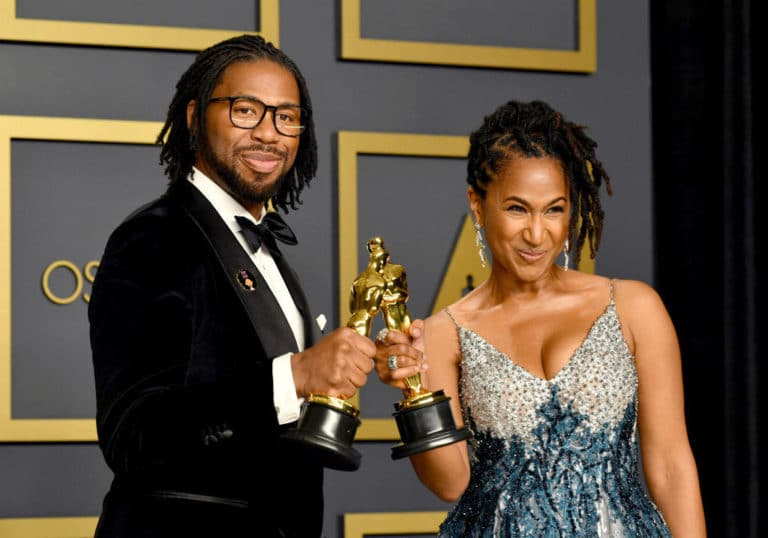FORMER NFL PLAYER WINS OSCAR FOR HAIR LOVE