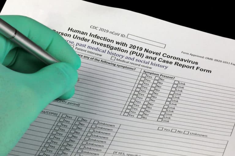 Corona-virus investigation case report