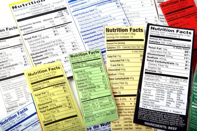 Nutrition Label