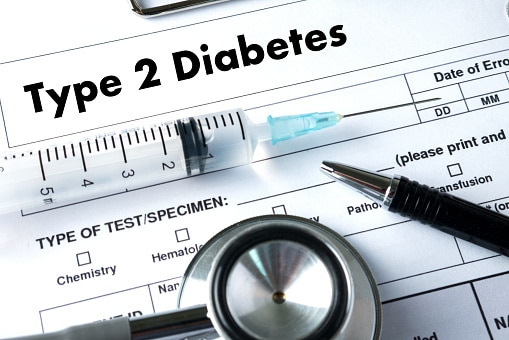 type 2 diabetes doctor a test disease health medical concept