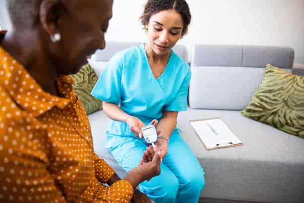 diagnosed with diabetes