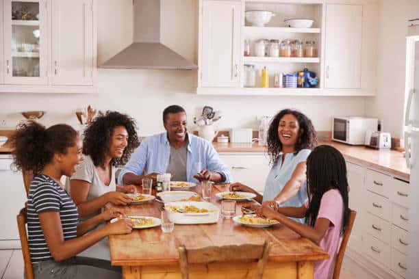 benefits of eating together as a family