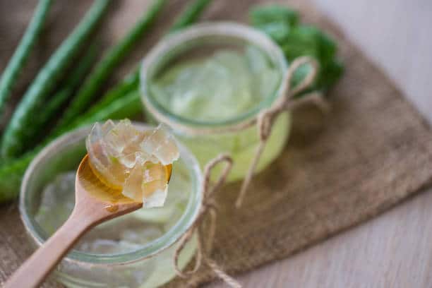 homemade aloe vera gel