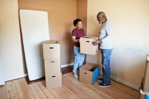 moving back in with parents