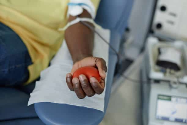 red cross blood donation