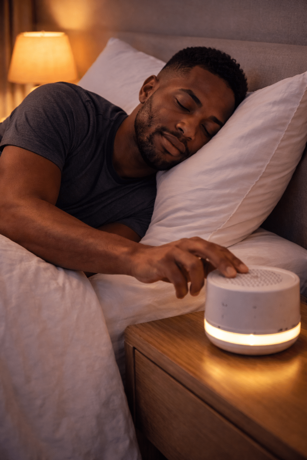 depression relapse white noise machine