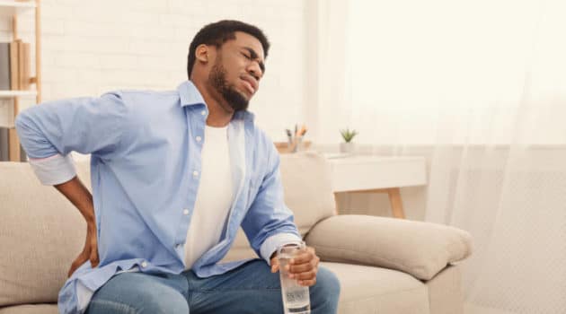 constipation and back pain