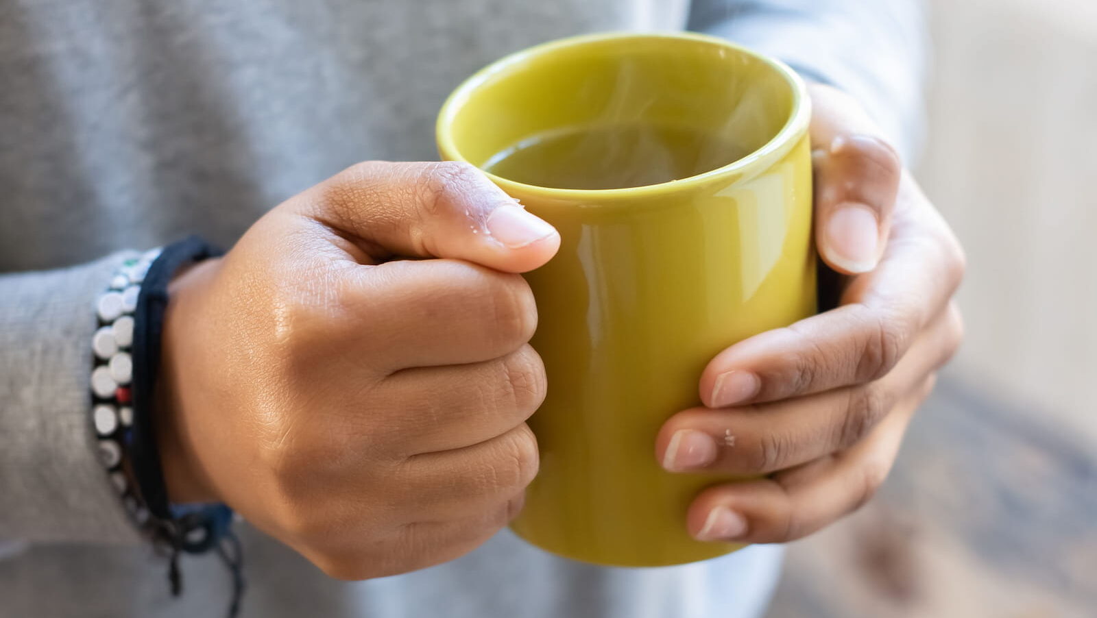 green tea, daily routine